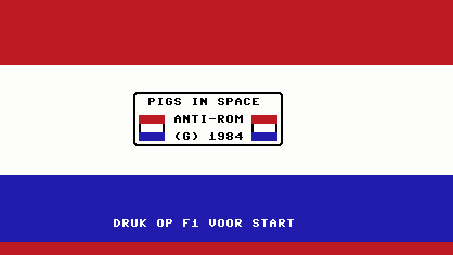 Pigs in Space Title Screen